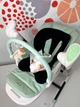 Стульчик-качели 3 в 1 CARRELLO Cascata (Каррелло Каската) CRL-10303/1 Tropical Green Укачивающий центр - изображение 3