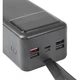 Мощный Повербанк с LED фонариком Power Bank с быстрой зарядкой 40000mAh 4USB /Type-C PD/22.5W Lenyes PX 421D - изображение 2