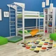Ліжко двоярусне SportBaby Babyson 10 80x190 см (babyson-10-4) - зображення 5