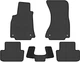 EVA килимки EVAtech в салон авто для Audi A4 (B8) 2008-2011 4 покоління Sedan EU 5 шт Black (AU31001CB5AV4SBB) - зображення 1