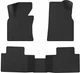 EVA коврики EVAtech в салон авто для Toyota Camry (XV70) 2017+ 8 поколение Sedan EU 3 шт Black (TY3245ZD3TL2RBB) - изображение 1