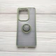 Чехол Armor Ring для Xiaomi Redmi Note 13 Pro противоударный c кольцом Оливковый - изображение 1