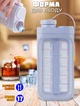 Форма для льда YTech ICE-17 кубиков, лоток-бутылка силиконовая для заморозки воды Голубой - изображение 1