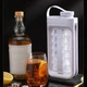 Форма для льда YTech ICE-17 кубиков, лоток-бутылка силиконовая для заморозки воды Голубой - изображение 11