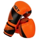 Перчатки боксерские детские на липучке Hard Touch Boxing 7709 размер 4 унции Orange-Black - изображение 3