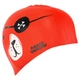 Шапочка для плавания силиконовая юниорская Mad Swim Junior Pirate 057312 Red - изображение 2
