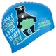 Шапочка для плавания силиконовая юниорская Mad Swim Junior Smart Assy 057002 Blue - изображение 2