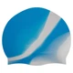 Шапочка для плавания силиконовая для взрослых Mad Swim Multi 053001 Blue-White - изображение 2