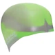 Шапочка для плавания силиконовая для взрослых Mad Swim Multi 053001 Light Silver-Neon Green - изображение 5
