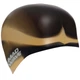 Шапочка для плавания силиконовая для взрослых Mad Swim Multi 053001 Black-Beige - изображение 2