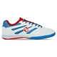 Обувь для футзала мужская PRIMA WHITE/RED/L.GREN размер 40 (верх-PU, белый-синий) (221022-4_Белый-синий_40) - изображение 1