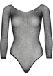 Сітчасте боді зі стразами Leg Avenue Crystalized fishnet bodysuit - зображення 5