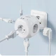 Мережевий фільтр трійник LENCENT PA010EU-PD 4000W 16A 7 в 1 2 USB + TYPE-C розгалужувач із швидкою зарядкою - зображення 5