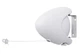Сушилка для белья настенная Casa Si Casa Line 15m White (3035) (DAS302368) - изображение 1