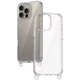 Протиударний Чохол TPU Transparent with Straps для Apple iPhone 14 Pro Max (6.7") Orange/White - зображення 5