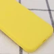 Чохол Silicone Case Full Protective (AA) NO LOGO для Apple iPhone X / XS (5.8") Жовтий / Yellow - изображение 2