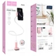 Тримач настільний Hoco PH23 Balu Pink white - зображення 6