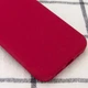 Чохол Silicone Case Full Protective (AA) NO LOGO для Apple iPhone SE (2020) Червоний / Rose Red - изображение 2