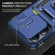 Ударостійкий чохол Camshield Army Ring для Xiaomi Redmi 13C / Poco C65 Синій / Navy - изображение 5