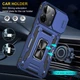 Ударостійкий чохол Camshield Army Ring для Xiaomi Redmi 13C / Poco C65 Синій / Navy - изображение 6