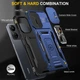 Ударостійкий чохол Camshield Army Ring для Xiaomi Redmi 13C / Poco C65 Синій / Navy - изображение 7