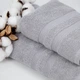 Полотенце для лица банное ТЕП Tender Touch Silver Р-04137-27872 50х90 см серебристое - изображение 1