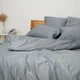 Постельное белье евро ТЕП Sateen Shine Lunar 2-04120-28407 200х215 см серое - изображение 1
