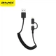 Кабель AWEI Cmbo Lightning+Micro USB Spring CL-53 |1m, 2.4A| - изображение 1