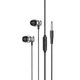 Наушники HOCO Fountain metal universal earphones with microphone M106 - изображение 1