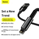 Кабель BASEUS Lightning Tungsten Gold Fast Charging |1.2m, 2.4A| (CALWJ-01) black - изображение 1