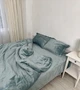 Постільна білизна плюшева полуторна Dushka Home 20840 160х215 см бірюзова - зображення 2