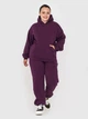 Худи теплое женское Garne Kamala 3041407 2XL Фиолетовое (GR2000002938903) - изображение 4