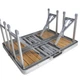 Стол Bo-Camp Bamboo Brown/Silver (1404800) - изображение 5