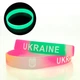 Браслет силіконовий Ukraine світлонакопичувальний (уп 50шт) - зображення 3