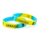 Браслет силиконовый Ukraine (желто-голубой) ( 1шт) - изображение 2