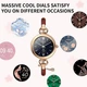 Смарт-годинник MISIRUN GT01 Bling Rhinestone Lady Smart Watch - зображення 6