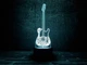 Сменная пластина для 3D светильников "Гитара 2" 3DTOYSLAMP - изображение 2