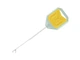 Голка для лідкора, флюро голкаFluo needle Delphin T-END GripXF LeadCORE - зображення 1