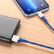 Кабель Hoco Lightning Ferry charging data cable X70 |1m, 2.4A| red - зображення 6