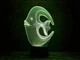 Сменная пластина для 3D ламп "Коралловая рыбка" 3DTOYSLAMP - изображение 1