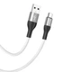 Кабель Hoco Type-C Creator silicone charging data cable X72 |1m, 3A| black - зображення 8