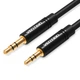Кабель Audio Aux 3.5мм-2.5мм Vention F/F 29AWG gold-plated 1.5m Black (BALBG) - зображення 1