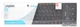 Клавіатура бездротова Rapoo E9080 Touchpad Black - зображення 6