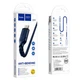 Кабель Hoco Lightning Victory charging data cable X59 |1m, 2.4A| black - зображення 7