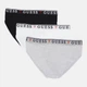 Трусы слипы мужские хлопковые Guess U97G00-KCD31-F017 S Черно-белые (7626101872112) - изображение 6
