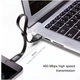 Кабель Baseus USB Cable to Lightning Nimble 23 cm, Black (CALMBJ-B01) - зображення 3