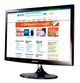 Монитор 21.5" Samsung S22B350T (LS22B350TS) Black-Red - изображение 3