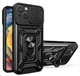 Чохол Camshield з кільцем-підставкою на Apple iPhone 13 (black) - зображення 1