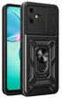 Чехол Camshield c кольцом-подставкой на Tecno POVA Neo 3 (black) - изображение 1
