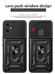 Чехол Camshield c кольцом-подставкой на Tecno POVA Neo 3 (black) - изображение 2